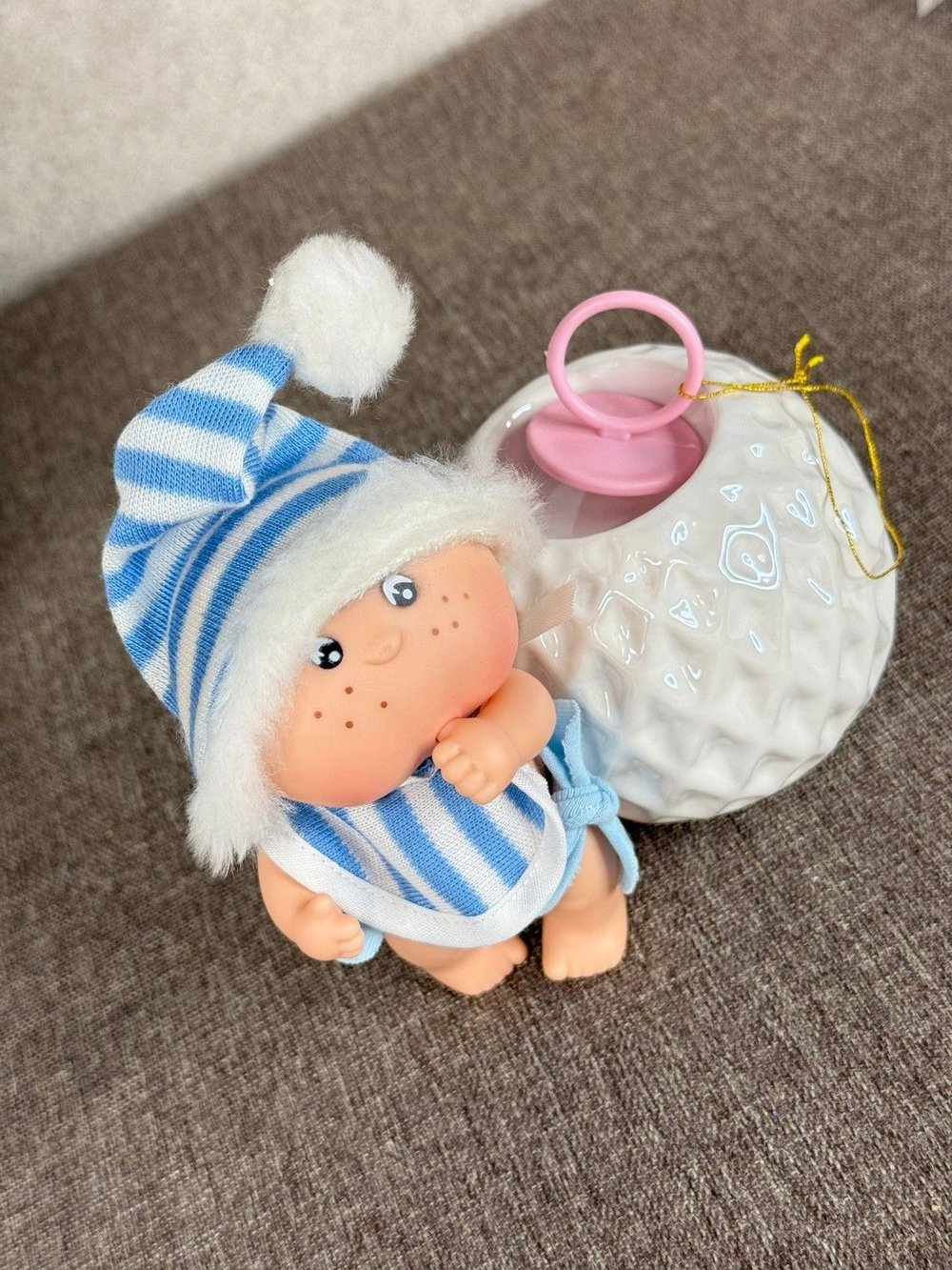 Пупс BERJUAN виниловый 12см Mini Gorditos (170A6)