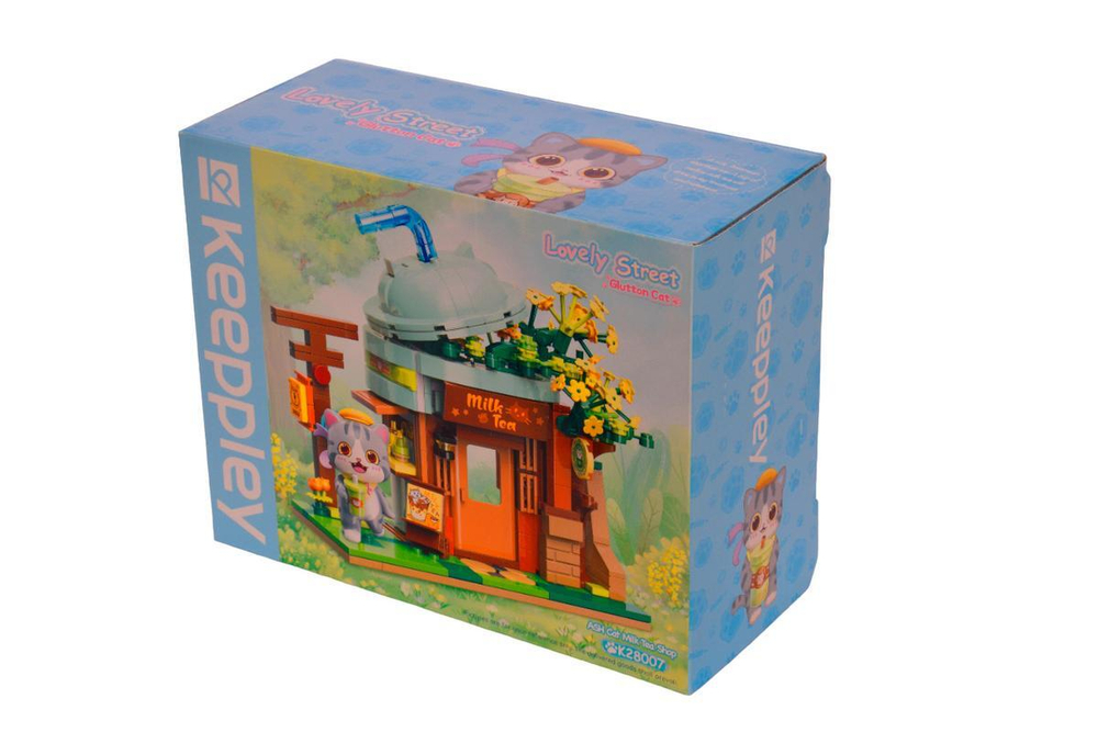 Конструктор блочный Брик для девочек 411дет., коробка K28007