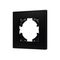 Рамка пластиковая FRM-PERIO-PL-1-BK Arlight 049689