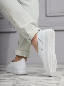 Мокасины летние с перфорацией