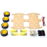 4WD смарт шасси для конструирования и робототехники (4WD робот ARDUINO)