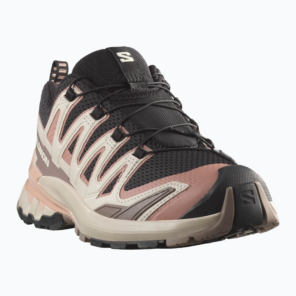 Женские Кроссовки для бега Salomon XA Pro 3D V9 black/burlwood/mahogany rose
