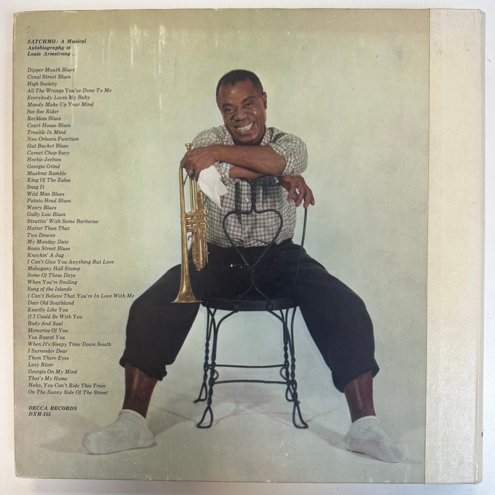 Louis Armstrong – Satchmo: A Musical Autobiography 4LP (Англия)