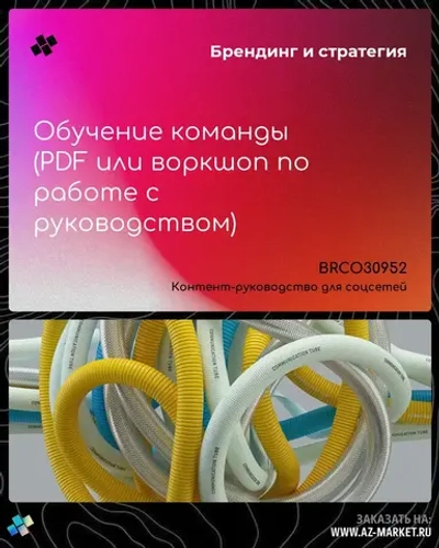 Обучение команды (PDF или воркшоп по работе с руководством)