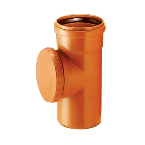 Ревизия ПВХ (поливинилхлорид) для наружной канализации Дн 110 с крышкой