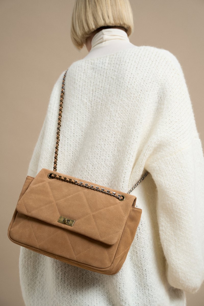 KELLY M пекан из замши