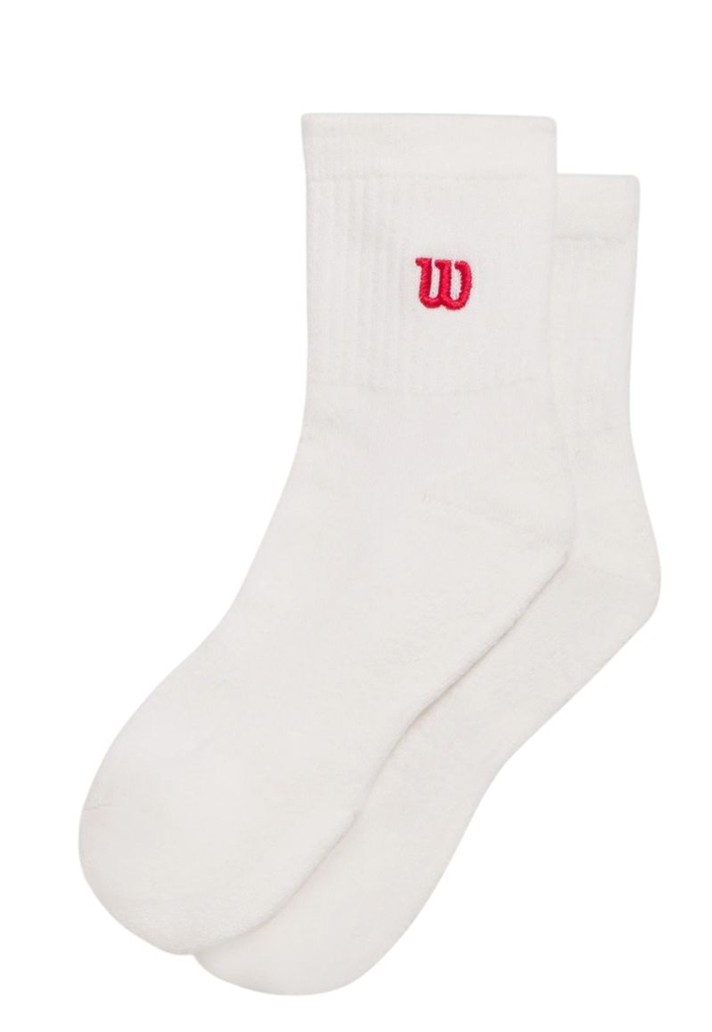 Теннисные носки Wilson Quarter-Length Sock 1P - белый