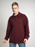 Рубашка трикотажная Город Горький бордо бордовая красная