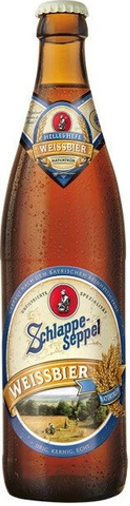 Пиво Шлаппезеппель Вайссбир / Schlappeseppel Weissbier 0.5 - стекло