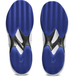 Мужские кроссовки теннисные Asics Solution Swift FF 2 Clay - белый/темный кобальт