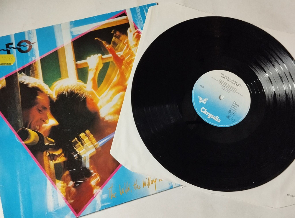 Винтажная виниловая пластинка LP UFO The Wild, The Willing And The Innocent (Germany 1981)