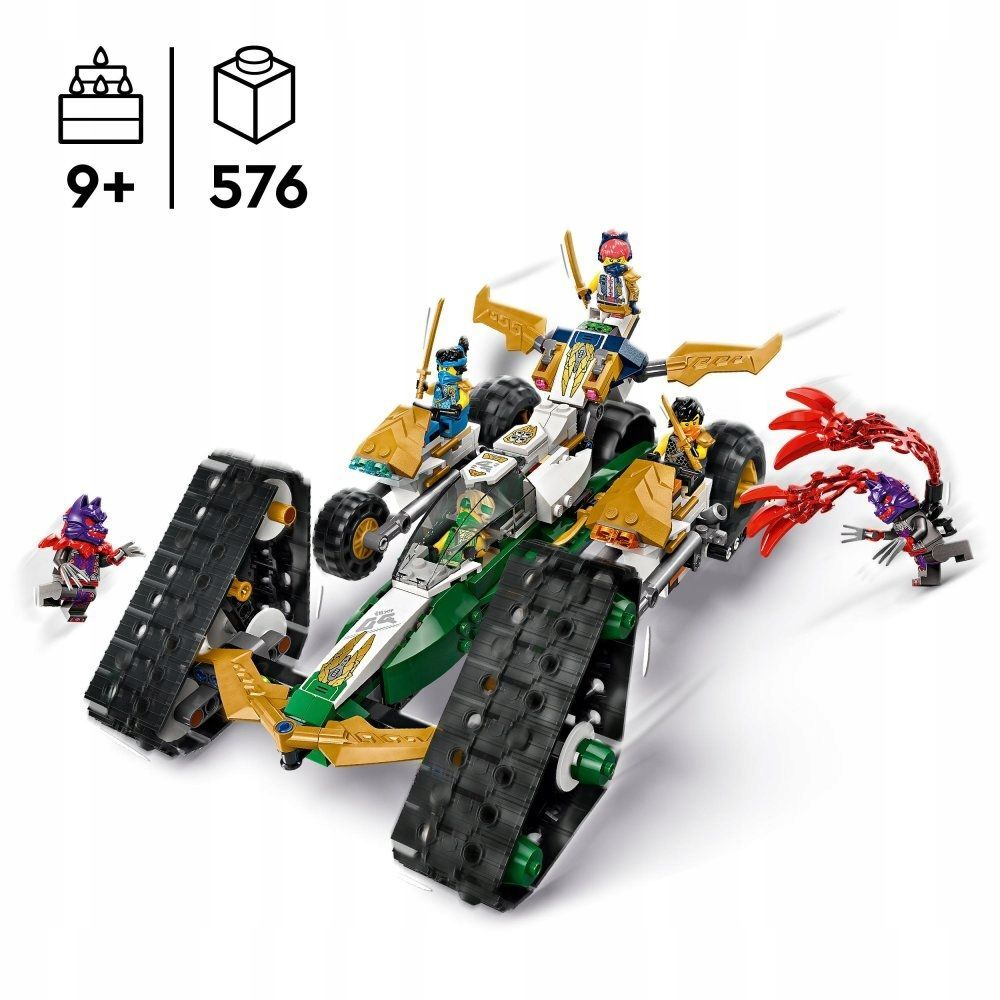 Конструктор LEGO Ninjago - Многофункциональный автомобиль ниндзя - Лего  Ниндзяго 71820 купить в Москве | Доставка по России.