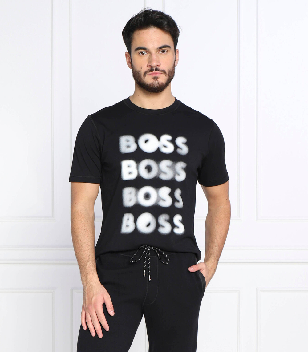 футболка teetrury 2 BOSS ORANGE - черный(50478776)