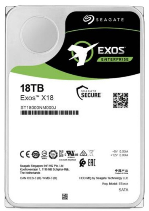 Жесткий диск 18TB SAS 12Gb/s Seagate ST18000NM004J