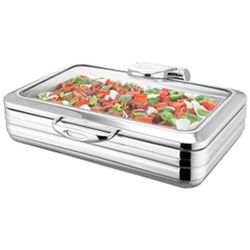 Мармит индукционный 8,5 л 1/1*65 с откидной крышкой и окном 58,5*48,5*17 см   SUNNEX