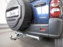 Фаркоп оцинкованный Galia J007A для Jeep Cherokee KJ 2001-2008(паспорт и сертификат в комплекте)(без электрики)
