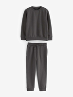 Лонгслив и джоггеры в комплекте для мальчика Next N35-042, Темно-серый