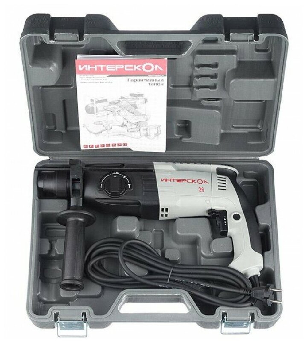 Перфоратор Интерскол П-26/800ЭР 426.0.1.00, без аккумулятора, 800 Вт