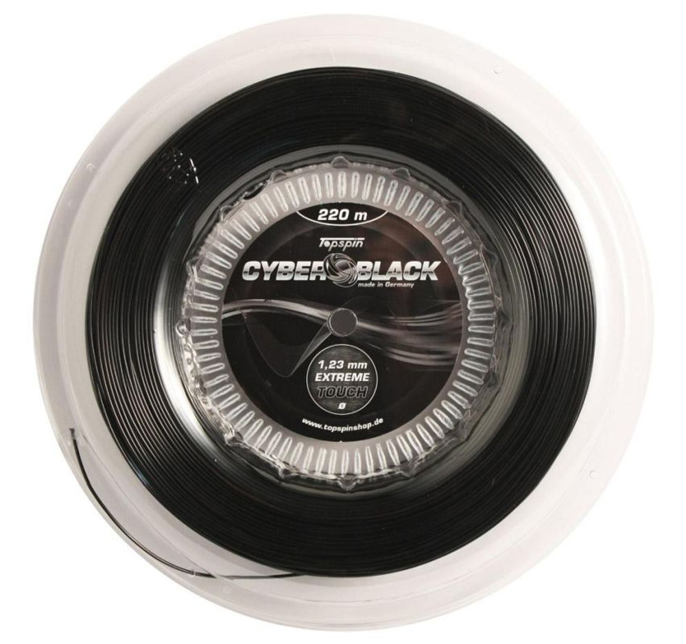 Теннисные струны Topspin Cyber Black (220m) - black