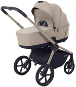 Детская коляска Rant Flex Therm Soft 4 в 1 с автокреслом Miro Black и база Sandy Beige