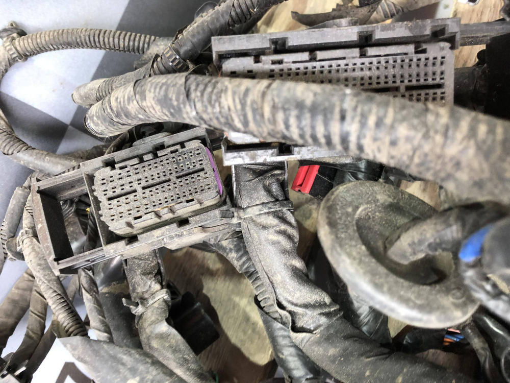 Проводка (коса) моторного отсека Kia Rio 3 (QB) 11-17 Б/У Оригинал 912804y011