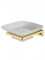 Мыльница с держателем WONZON & WOGHAND ECLIPSE, Глянцевое золото (WW-9122-LG)