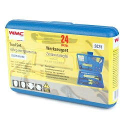 Набор инструментов 24пр.(6гр)(7,8,10,12мм), в кейсе WMC TOOLS WMC-2025