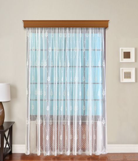 Микросетка с вышивкой Флоренция (кремовый)