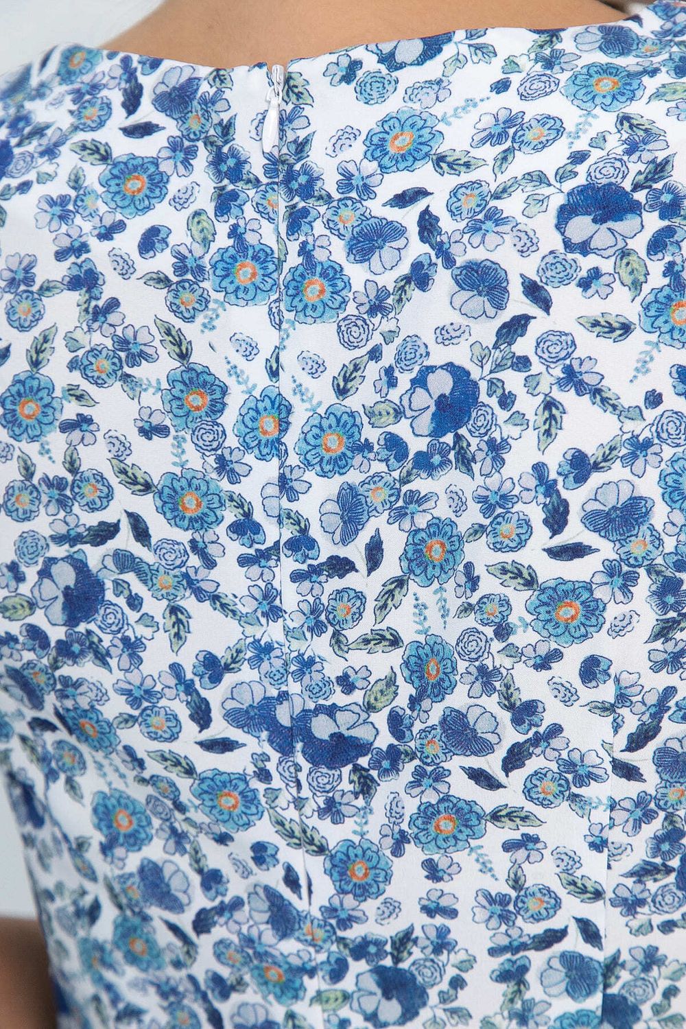 Платье Стиляги (бело-голубое) П13998-16М LT Collection