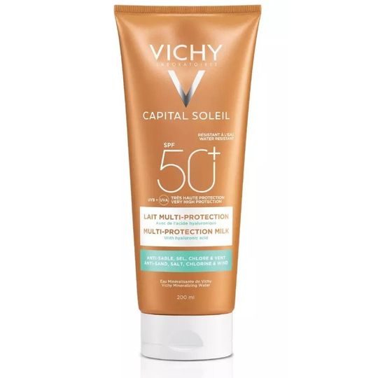 Vichy Увлажняющее солнцезащитное молочко SPF 50+, 200 мл