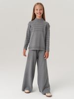 Водолазка в школу для девочки AT743  серый