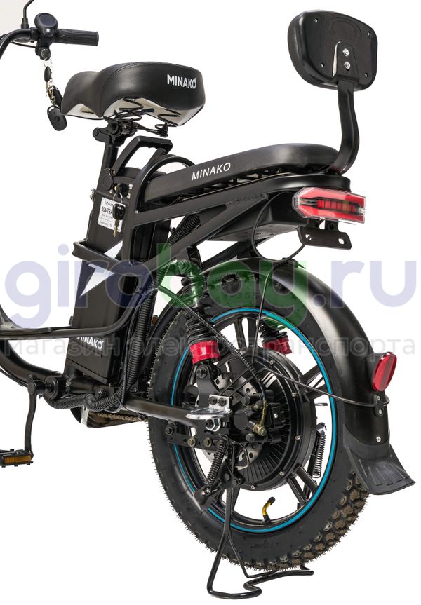 Электровелосипед Minako V.8 PRO Black (60V/13Ah) версия 2026 года