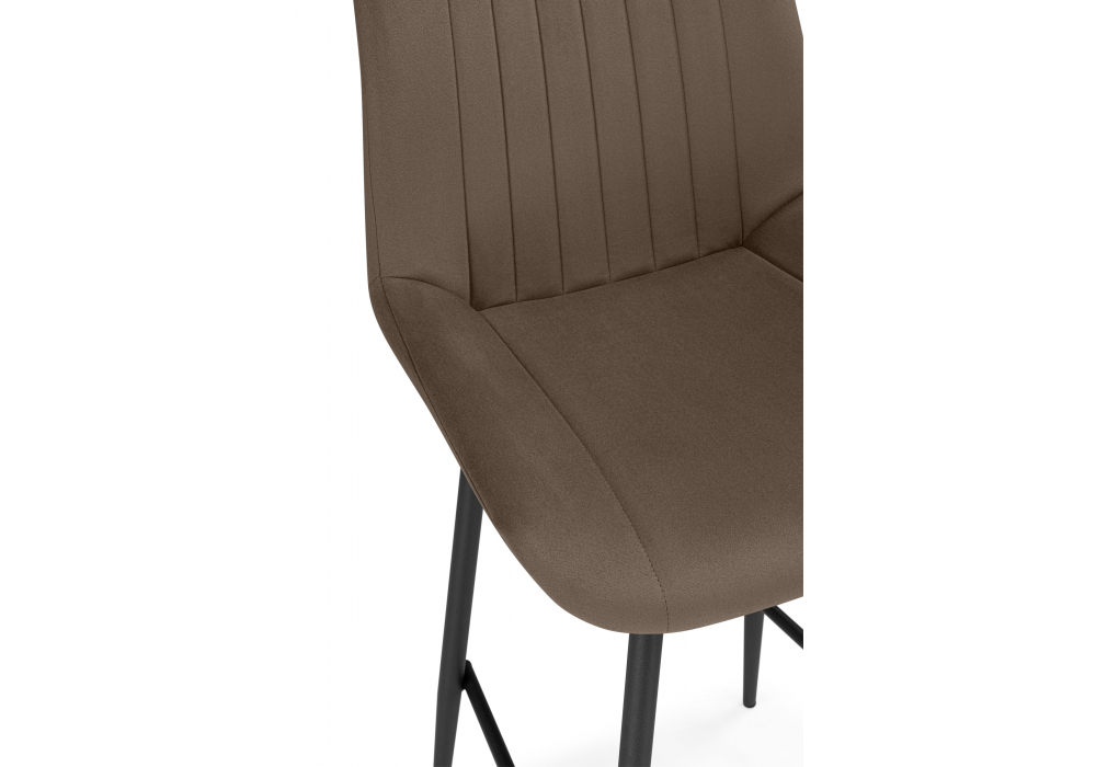 Барный стул Woodville Седа 360 коричневый (zd 233), черный np