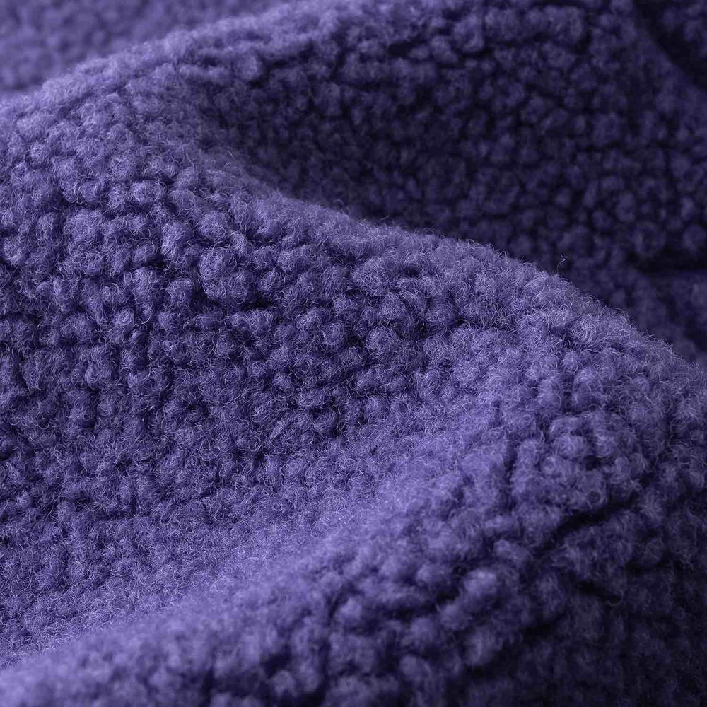 Куртка Ymkashix Furry Big Logo HTF белая/фиолетовая