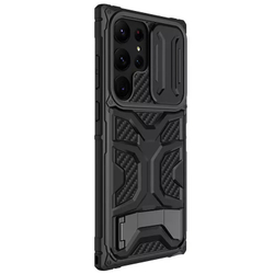 Противоударный чехол от Nillkin серии Adventurer Pro Case для Samsung Galaxy S23 Ultra, с защитной шторкой для камеры