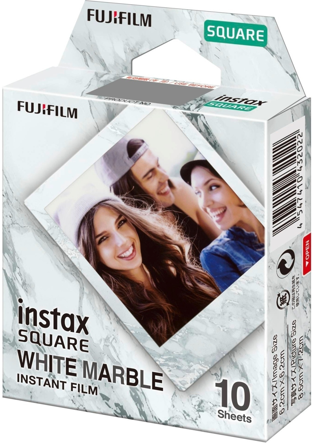 Фотопленка Fujifilm Instax Square White marble WW1 10 шт