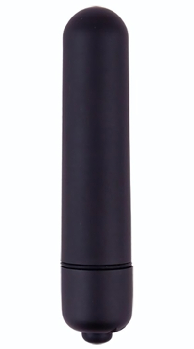 Черная вибропуля Please Do Me Love Bullet - 8,1 см. (Цвет: черный)