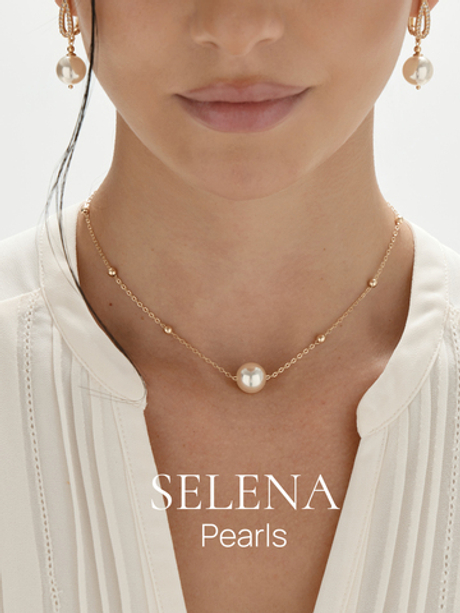 91003847 Колье Selena Pearls