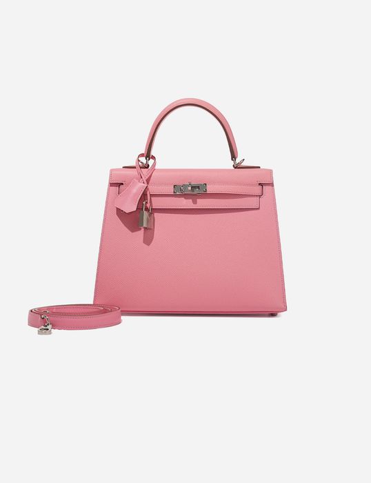 Сумка Hermes Epsom Kelly 25 Palladium Hardware 