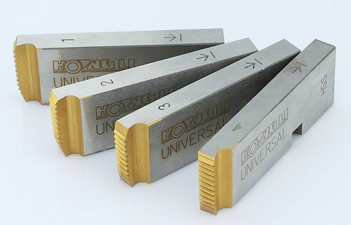 Плашки резьбонарезные BSPT 1-2 (HSS-TiN)