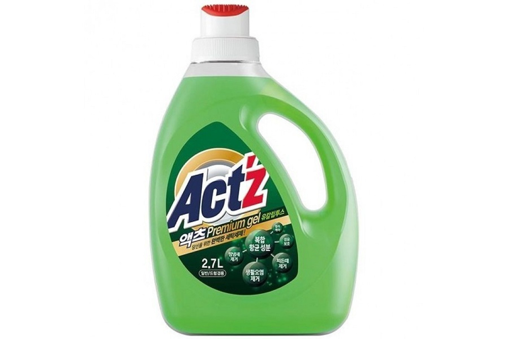 [Pigeon] ACT'Z Premium Gel Eucalyptus - Концентрированный гель для стирки белья Эвкалипт, 2700 мл