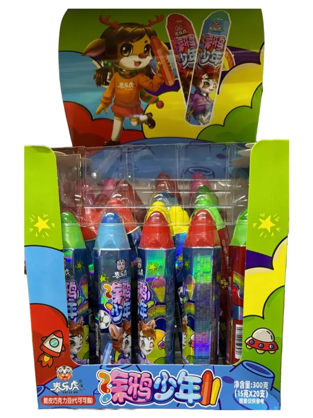 Драже шоколадное Цветные Карандаши 20 г * 20 шт