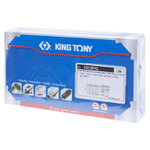 KING TONY (1015PQ) Набор вставок (бит) 10 мм, TORX, Т20-Т55, 15 предметов