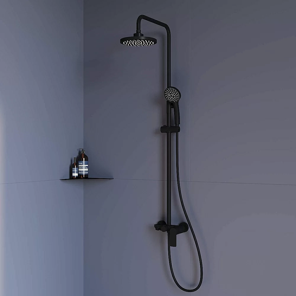 Душевая система RGW Shower Panels SP-26-B Черный