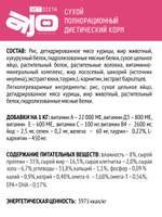 AJO Vet Dieta Gastro Сухой корм для кошек при нарушениях пищеварения, 1.5кг
