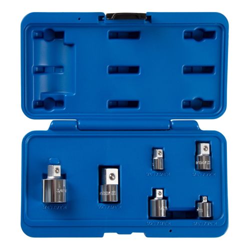 KING TONY (78106) Набор переходников 1/4", 3/8", 1/2", 3/4", 6 предметов, кейс