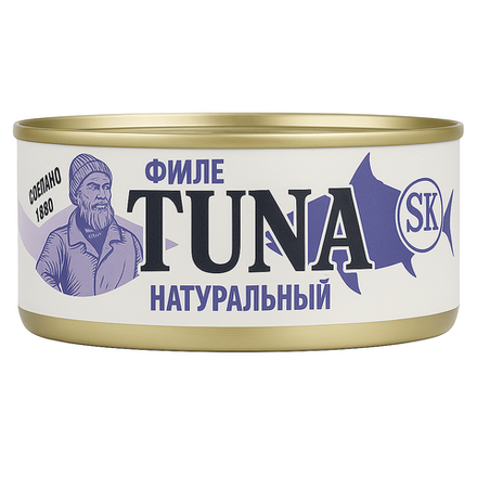 Тунец филе SK 140 гр