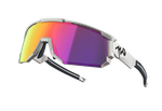 Спортивные очки 720armour Mars / Matte Silver / Red Lens