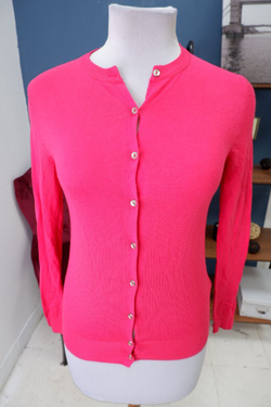 Кардиган Marks & Spencer на пуговицах яркий 42 размер