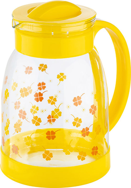Кувшин Mallony Brocca-1800 из жаропрочного стекла с пластиковой ручкой